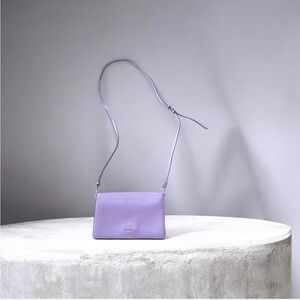 Coach Lilac Leather Crossbody Bag